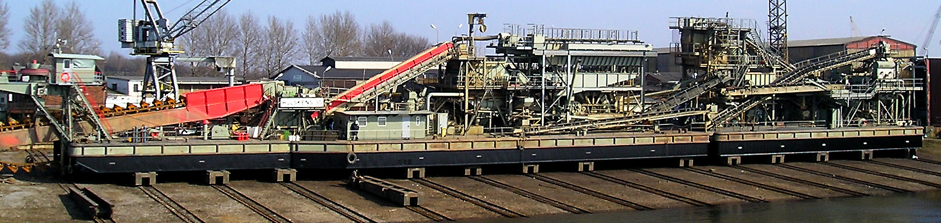 Meidericher Schiffswerft MSW Duisburg - Infrastruktur
