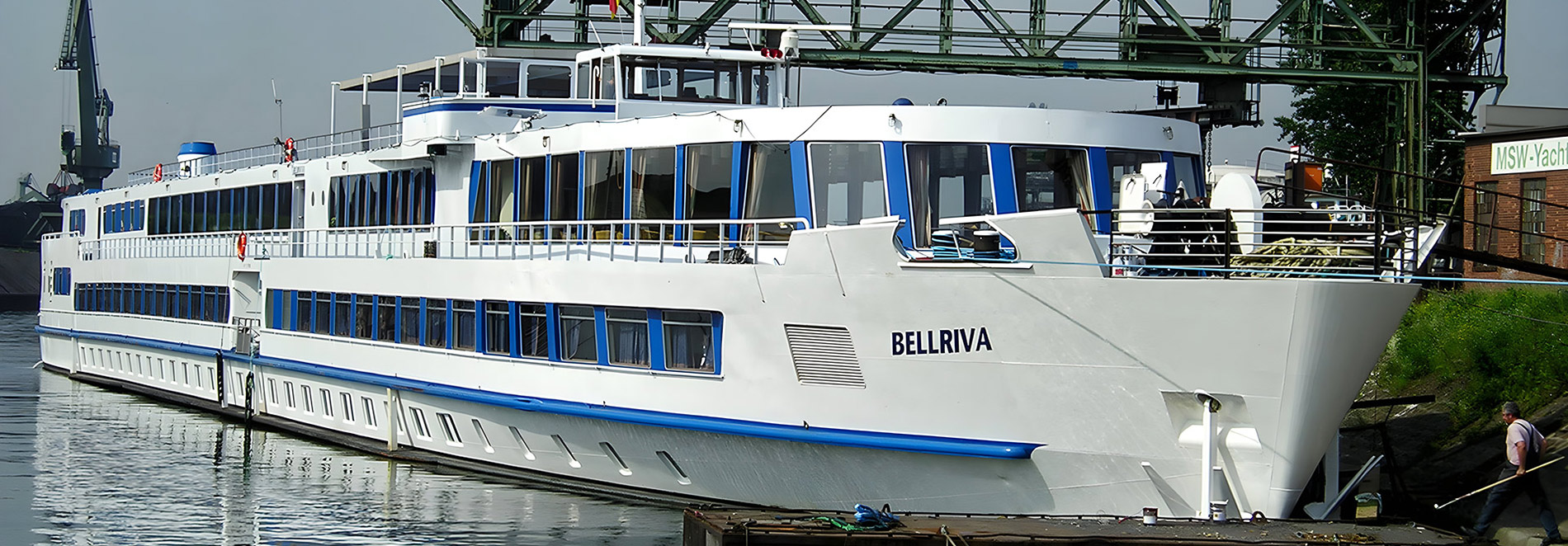 Meidericher Schiffswerft MSW Duisburg - Binnenschiff Bellriva