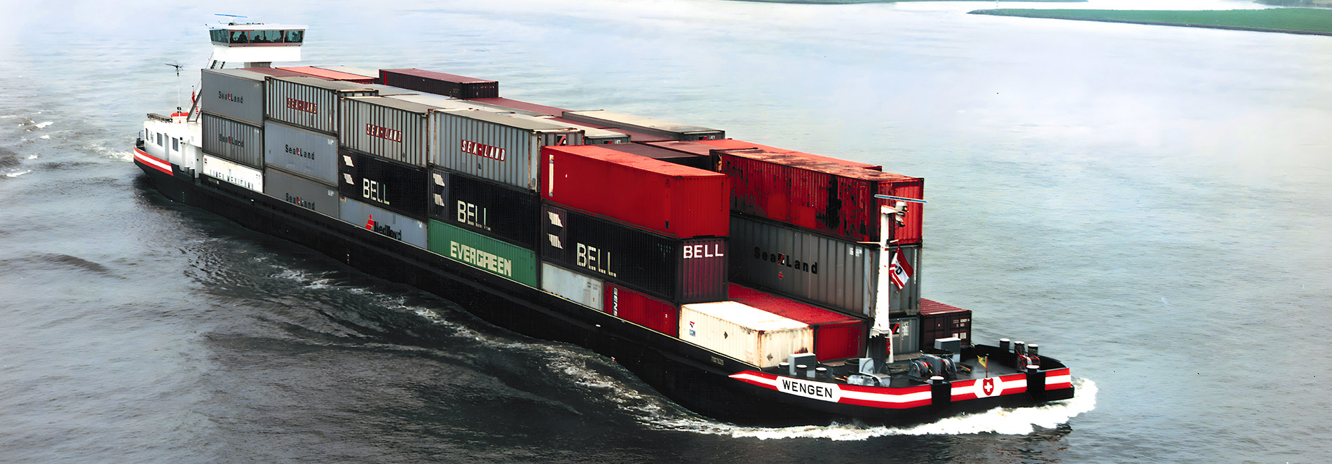 Meidericher Schiffswerft MSW Duisburg - Containerschiff Wengen