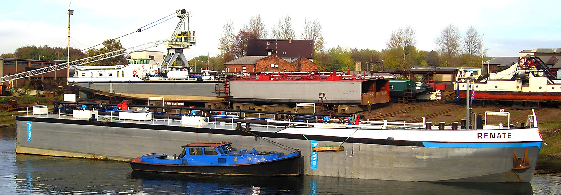 Meidericher Schiffswerft MSW Duisburg - Binnenschiff Renate