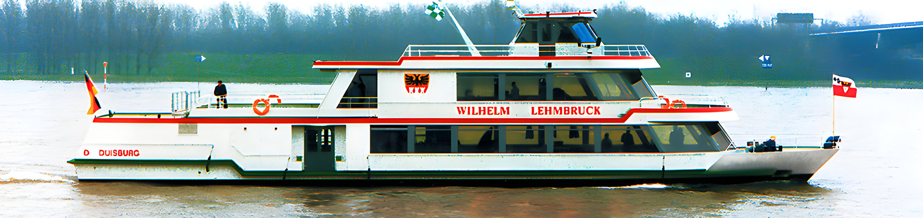 Meidericher Schiffswerft MSW Duisburg - Passagierschiff Wilhelm Lehmbruck